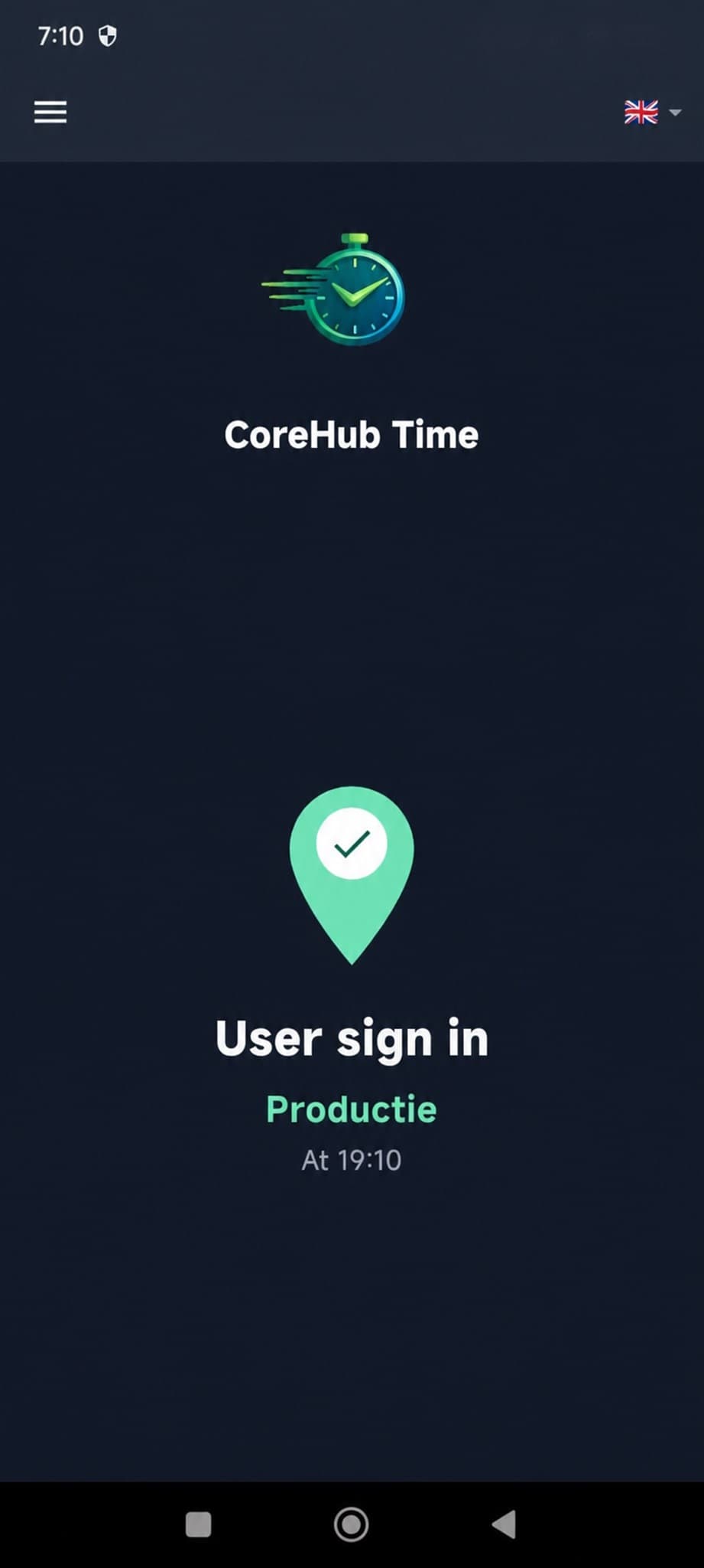 Confirmarea unui pontaj în CoreHub Time